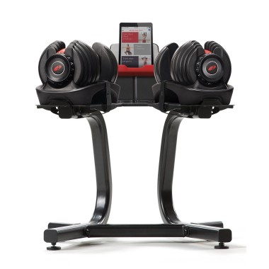 Pack Paire d'haltères réglables 552i avec support stand SelectTech Bowflex 552i 2