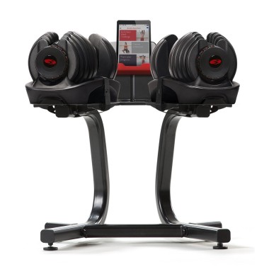 Pack Paire d'haltères réglables 1090i avec support stand SelectTech Bowflex 1090i 2