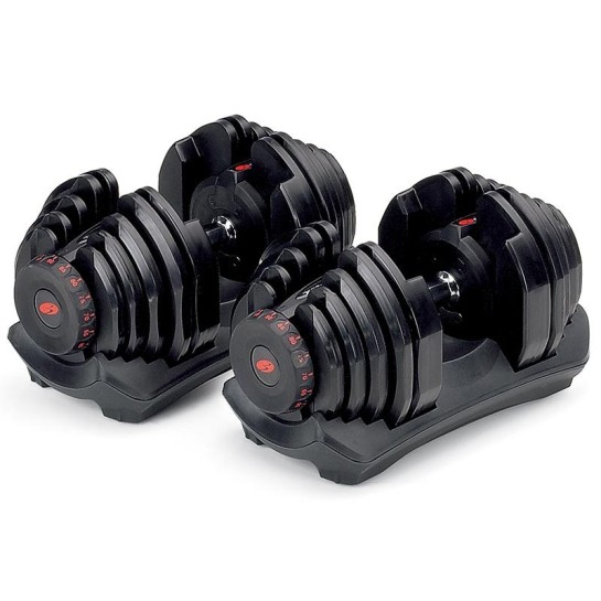 Pack Paire d'haltères réglables 1090i avec support stand SelectTech Bowflex 1090i