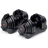 Pack Paire d'haltères réglables 1090i avec support stand SelectTech Bowflex 1090i