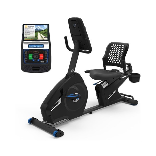 Vélo d'appartement semi-allongé haut de gamme Nautilus R626