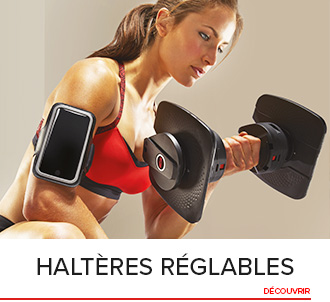 Haltères réglables