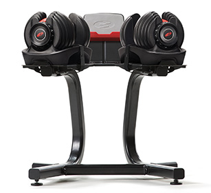 support haltères 552i bowflex